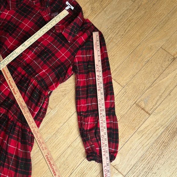 Plaid dress size Large, NWT - Picture 11 of 12